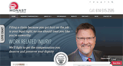 Desktop Screenshot of monastlaw.com